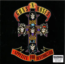 Guns N Roses – Appetite For Destruction CD (Rare / Used, G)