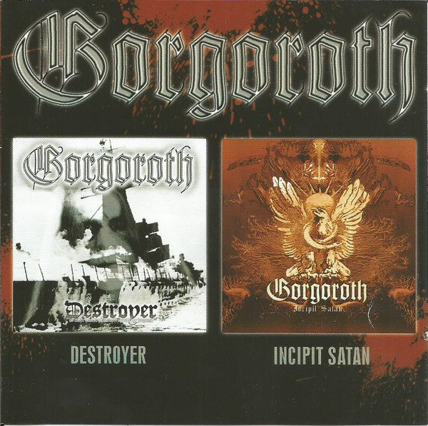 Gorgoroth – Destroyer/Incipit Satan CD (Rare / Used, VG+)
