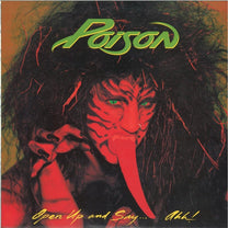 Poison – Open Up and Say... Ahh! LP (Rare / Used, G+)