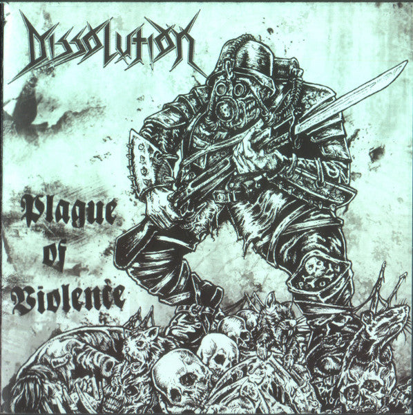 Dissolution  – Plague Of Violence CD (Rare / Used, VG)