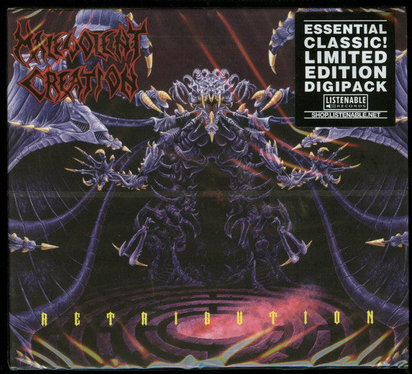 Malevolent Creation – Retribution CD (Rare / Used, NM)