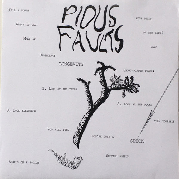 Pious Faults – Speck 7" (Rare / Used, VG+)