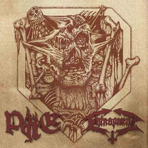 Pyre / Entrapment – S/T Split LP (Rare / Used, VG+)