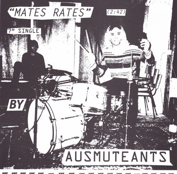 Ausmuteants – Mates Rates 7" (Rare / Used, VG+)