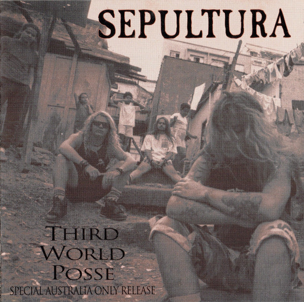 Sepultura – Third World Posse CD (Rare / Used, VG)