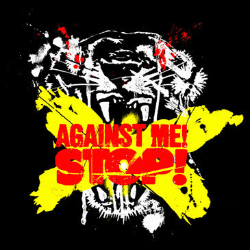 Against Me!  – Stop! 7" (Rare / Used, VG+)