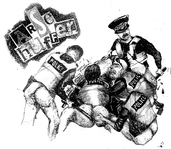 Arsehuffer – Demo MC (Rare / Used, VG+)