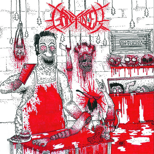 Grinchfinger / Camphora Monobromata – S/T Split 7&quot; vinyl (Rare / Used, VG+)