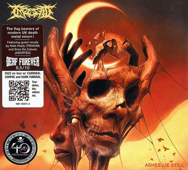 Ingested – Ashes Lie Still CD (Rare / Used, NM)