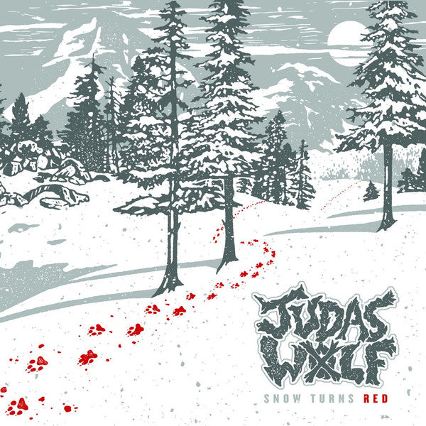 Judas Wolf – Snow Turns Red 7" (Rare / Used, NM)