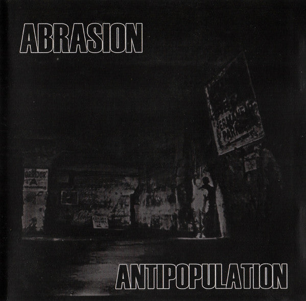 Abrasion – Antipopulation CD (Rare / Used, VG)