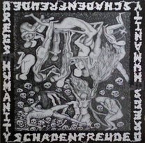 Dregs Of Humanity/Nihilist – Schadenfruede/Nihilust LP (Rare / Used, VG)