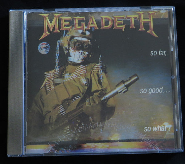 Megadeth – So Far, So Good... So What! CD (Rare / Used, VG+)