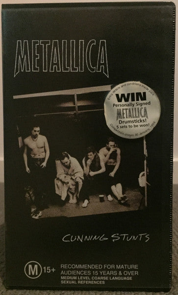 Metallica – Cunning Stunts VHS (Rare / Used, VG+)