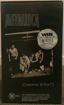 Metallica – Cunning Stunts VHS (Rare / Used, VG+)