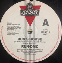 Run DMC – Run's House/Beats To The Rhyme 7" (Rare / Used, VG)