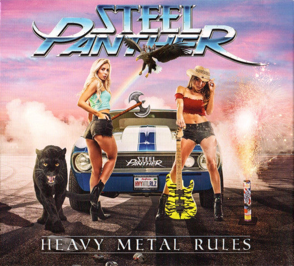 Steel Panther – Heavy Metal Rules CD (Rare / Used, NM)