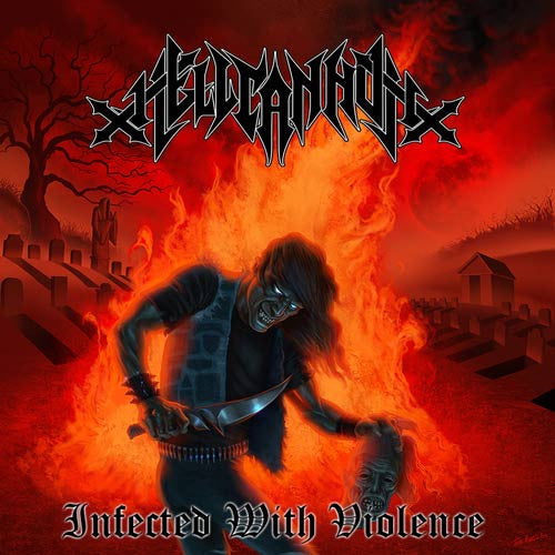 Hellcannon – Infected With Violence CD (Rare / Used, VG+)