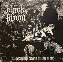 Black Blood – Blasphemy Reigns In Thy Night LP (Rare / Used, NM)