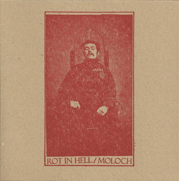 Rot In Hell / Moloch – split 7&quot; (Rare / Used, VG+)
