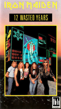 Iron Maiden – 12 Wasted Years VHS (Rare / Used, NM)