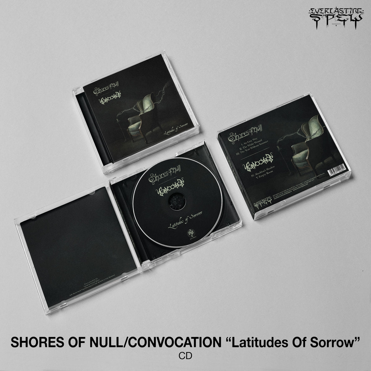 Shores Of Null / Convocation – Latitudes Of Sorrow CD