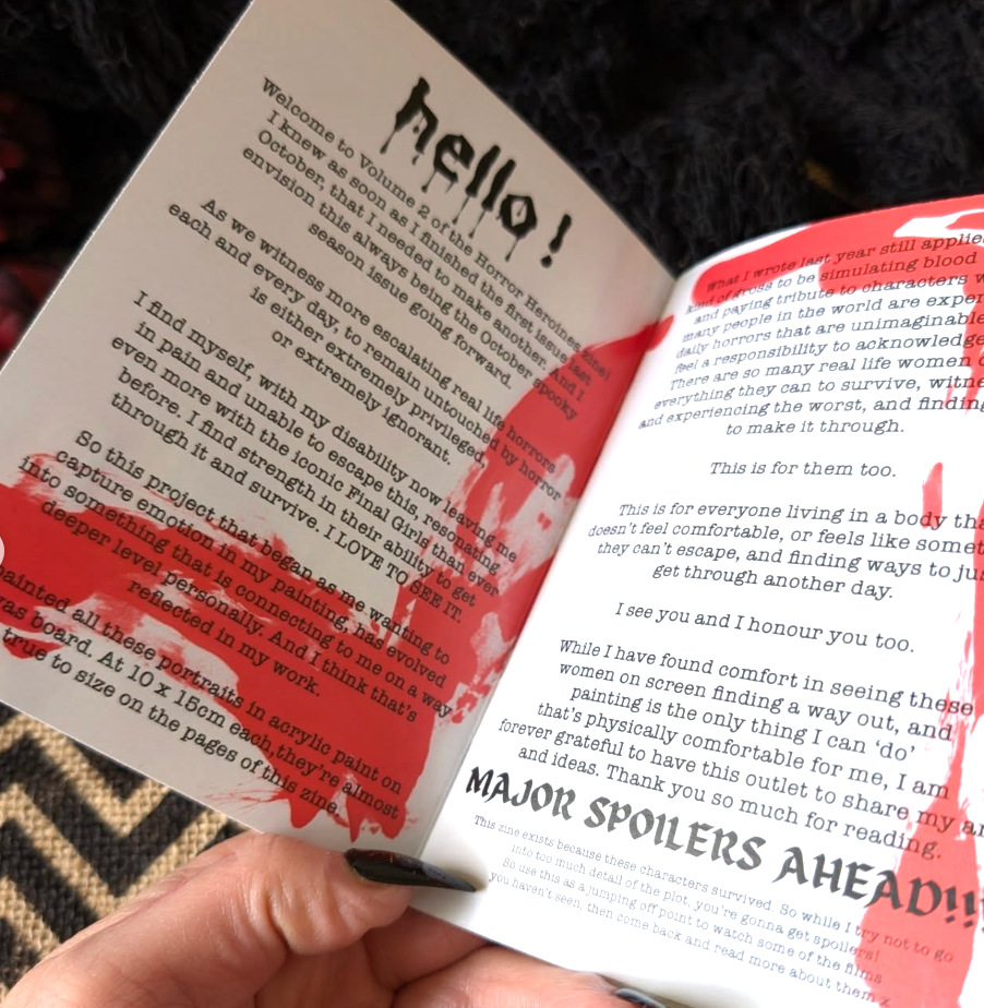 Stung, Issue #22: &#39;Horror Heroines: Volume 2&#39; BK/ Zine