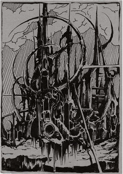 Tarek Dem, Scimitar 06, 148 x 210mm (A5), Original Artwork