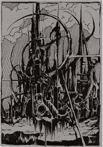 Tarek Dem, Scimitar 06, 148 x 210mm (A5), Original Artwork