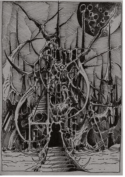 Tarek Dem, Scimitar 07, 148 x 210mm (A5), Original Artwork