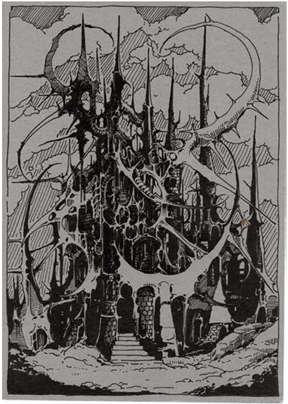 Tarek Dem, Scimitar 09, 148 x 210mm (A5), Original Artwork