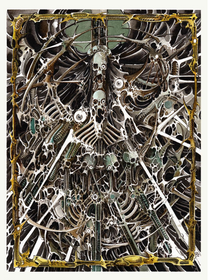 Tarek Dem, Scimitar 33, 310 x 410mm, Original Artwork