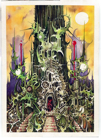 Tarek Dem, Scimitar 39, 420 x 594mm, Original Artwork