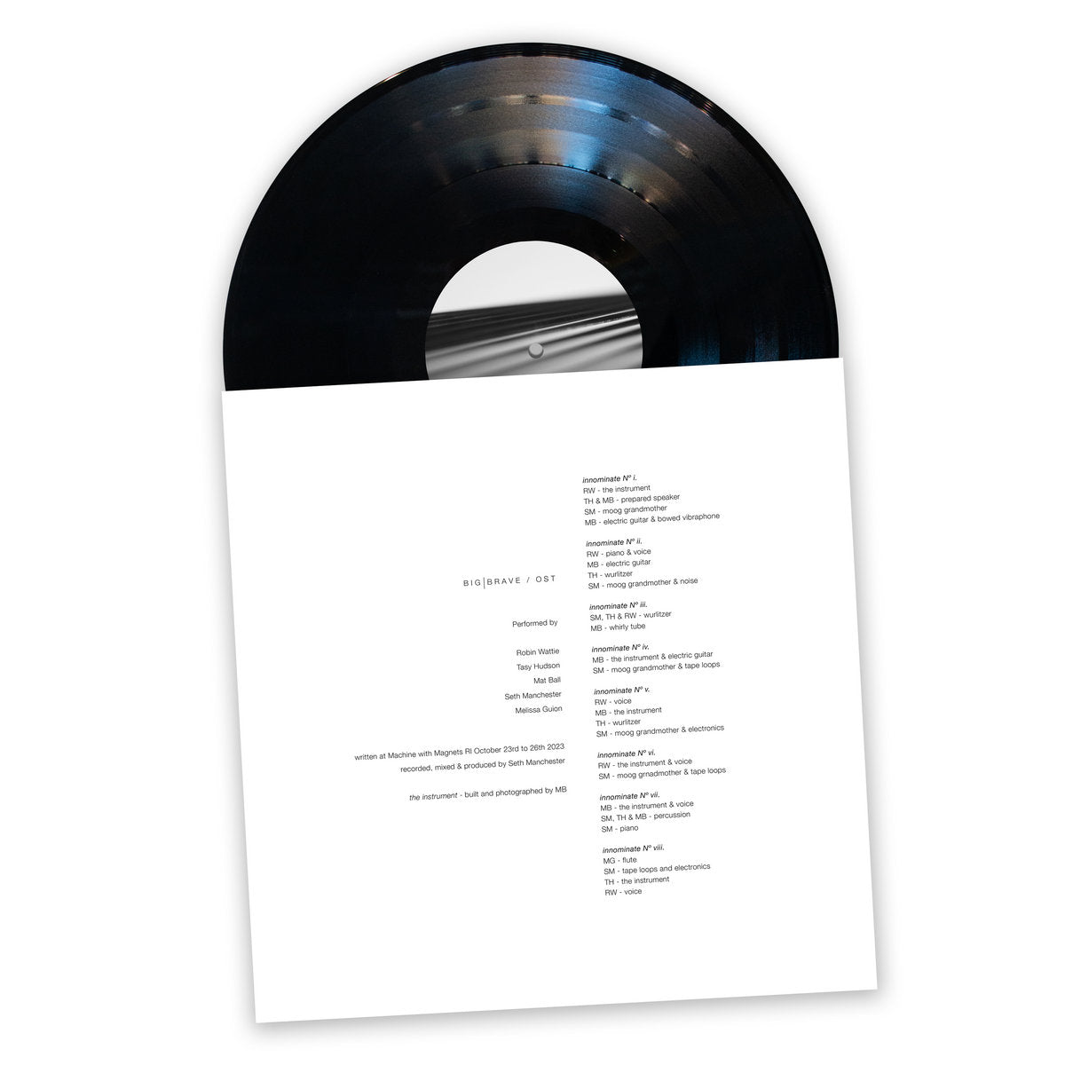 Big|Brave – OST LP