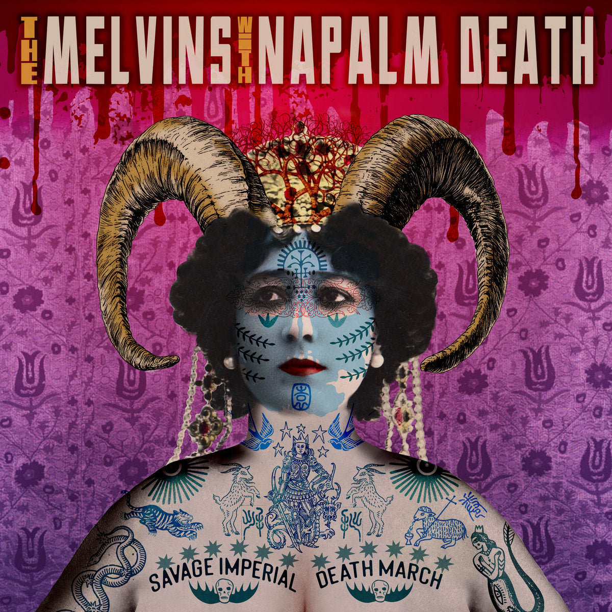 Melvins With Napalm Death – Savage Imperial Death March LP
