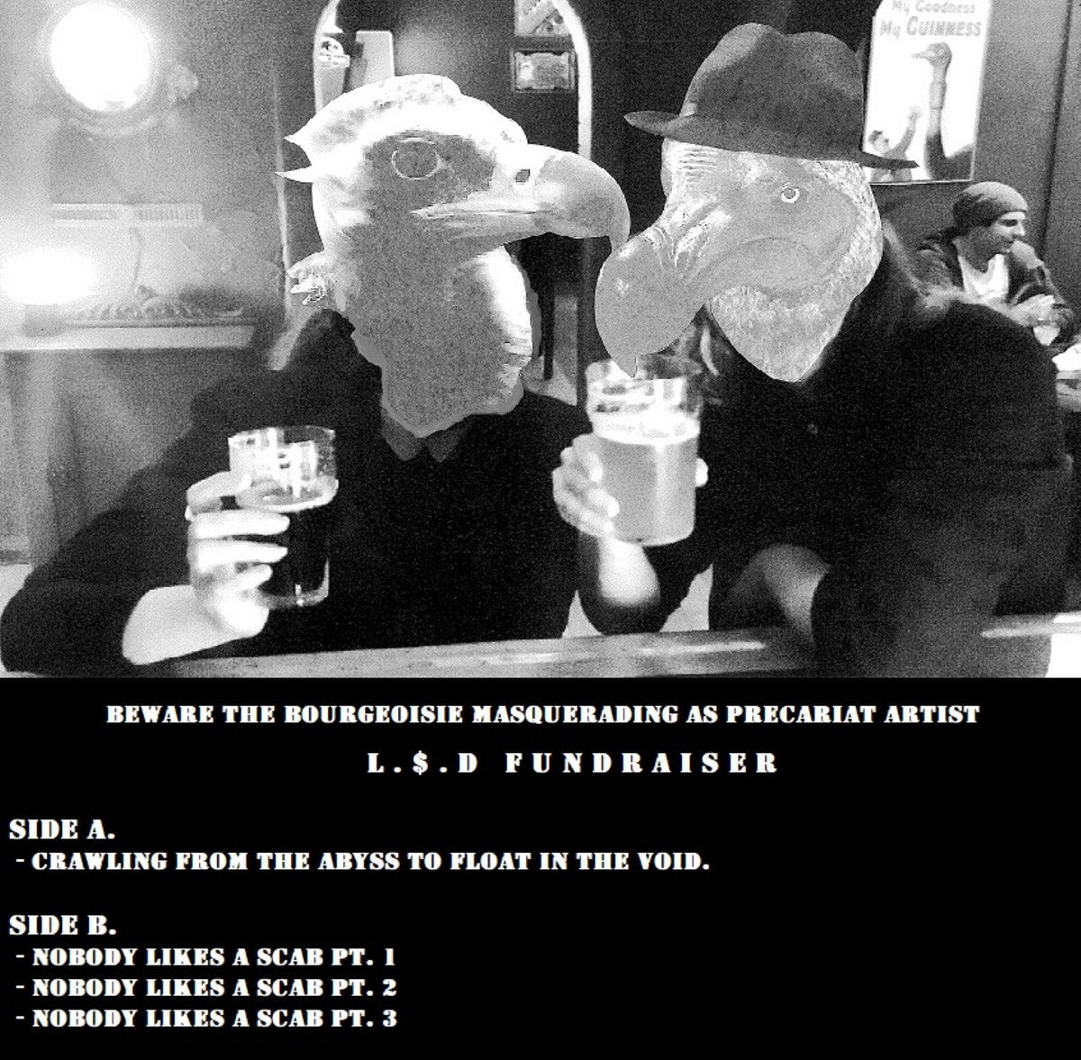 Chemical Imbalance – L.$.D. Fundraiser; &#39;Beware the Bourgeoise Masquerading as Precariat Artist&#39; MC (Rare / Used, NM)