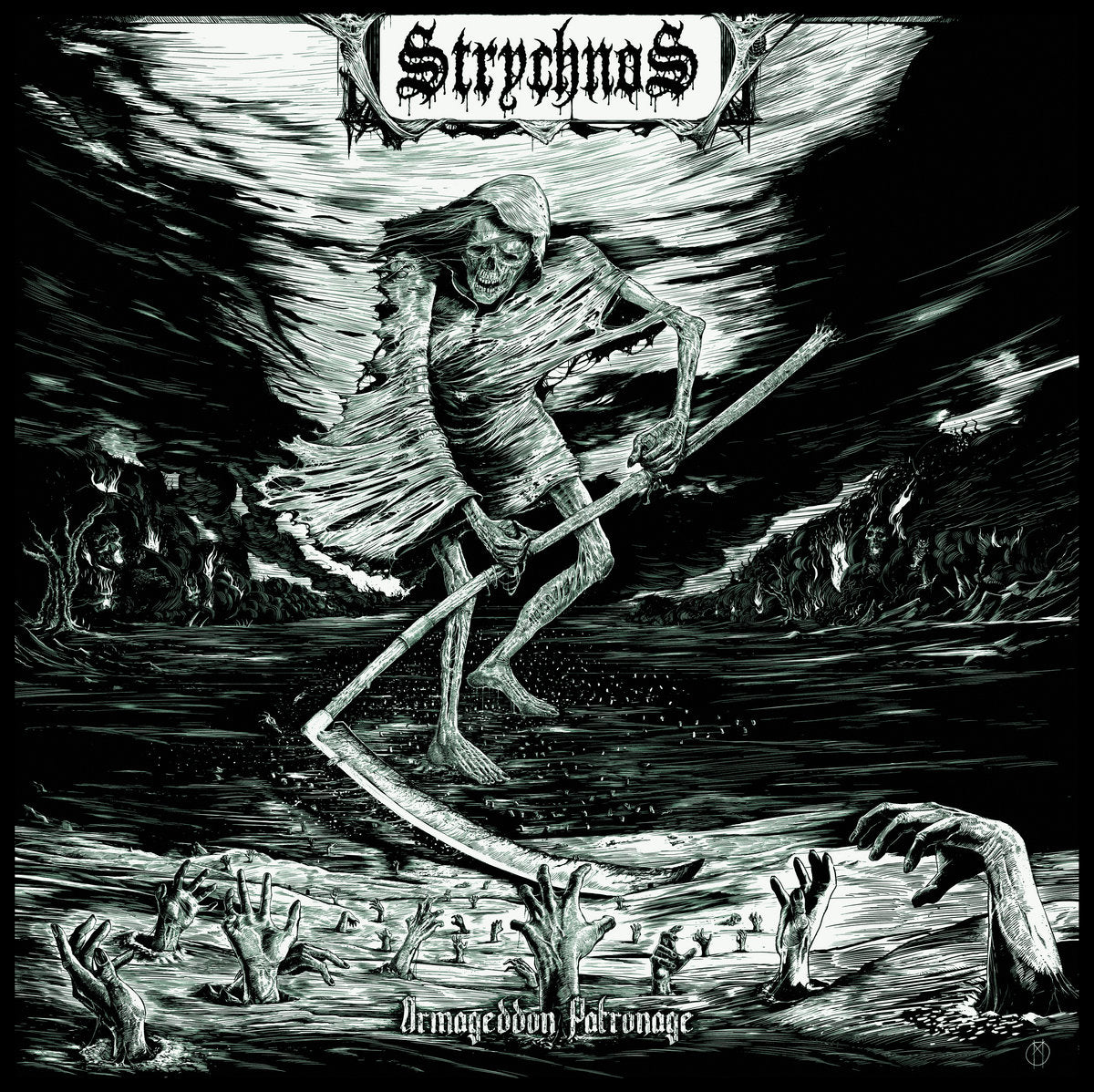 Strychnos – Armageddon Patronage LP (Rare / Used, NM)