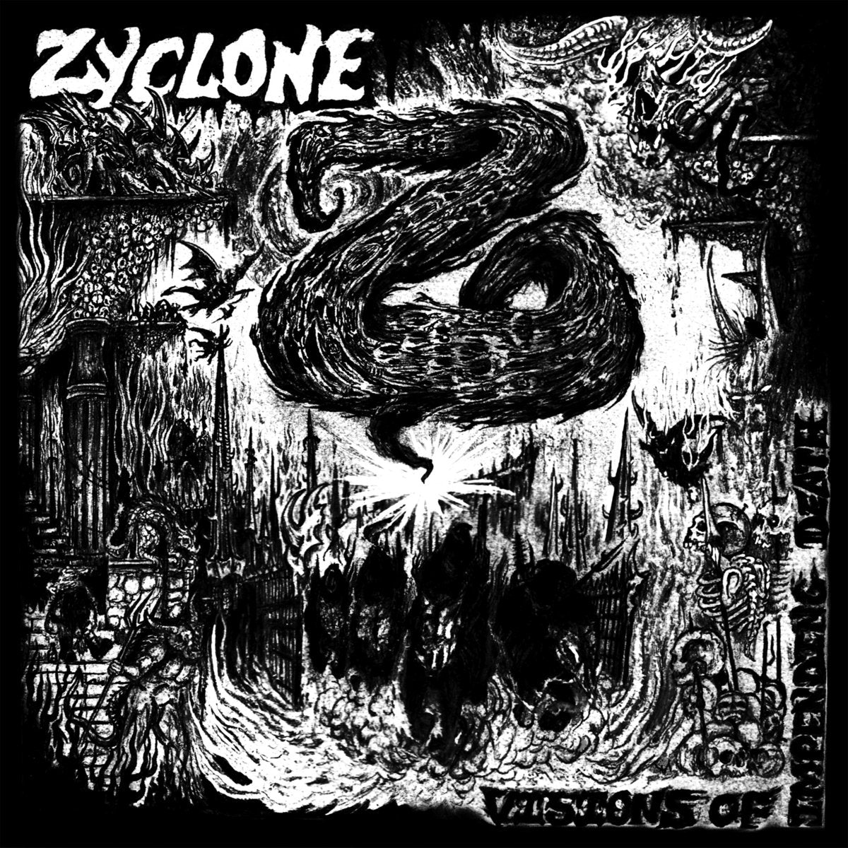 Zyclone – Visions Of Impending Death 7"