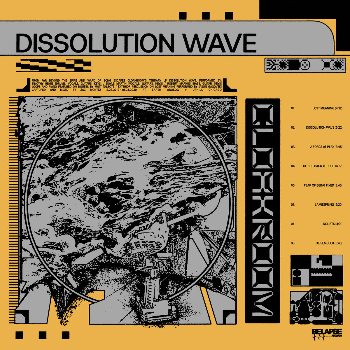 Cloakroom – Dissolution Wave LP (Rare / Used, NM)