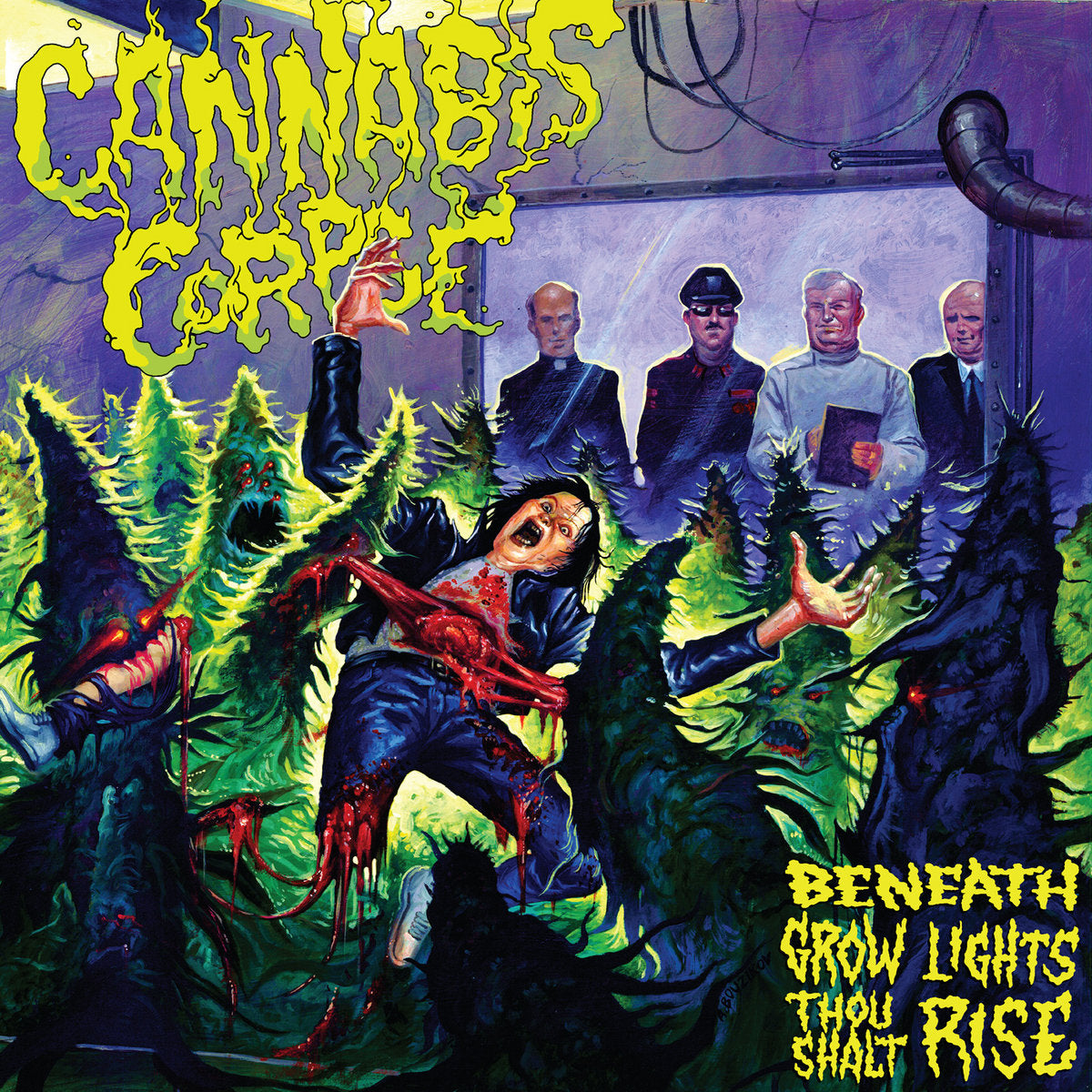 Cannabis Corpse – Beneath The Growl Lights Thou Shalt Rise LP (Rare / Used, NM)