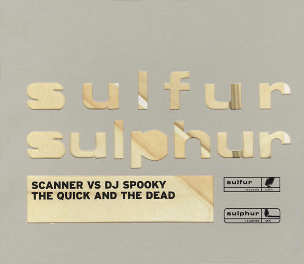 Scanner V.S Dj Spooky – The Quick And The Dead CD (Rare / Used, VG)