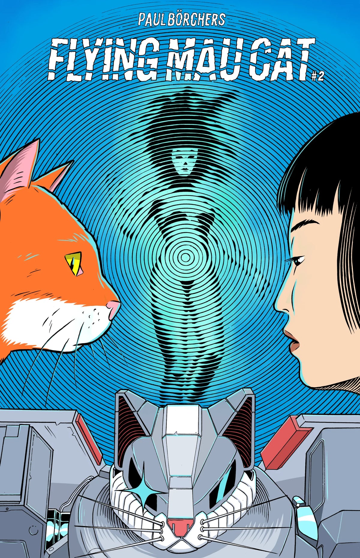 Flying Mau Cat, Issue #2, by Paul Börchers