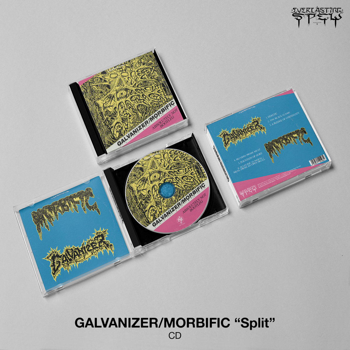Galvanizer / Morbific – S/T Split MCD