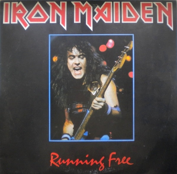 Iron Maiden – Running Free LP (Rare / Used, VG)