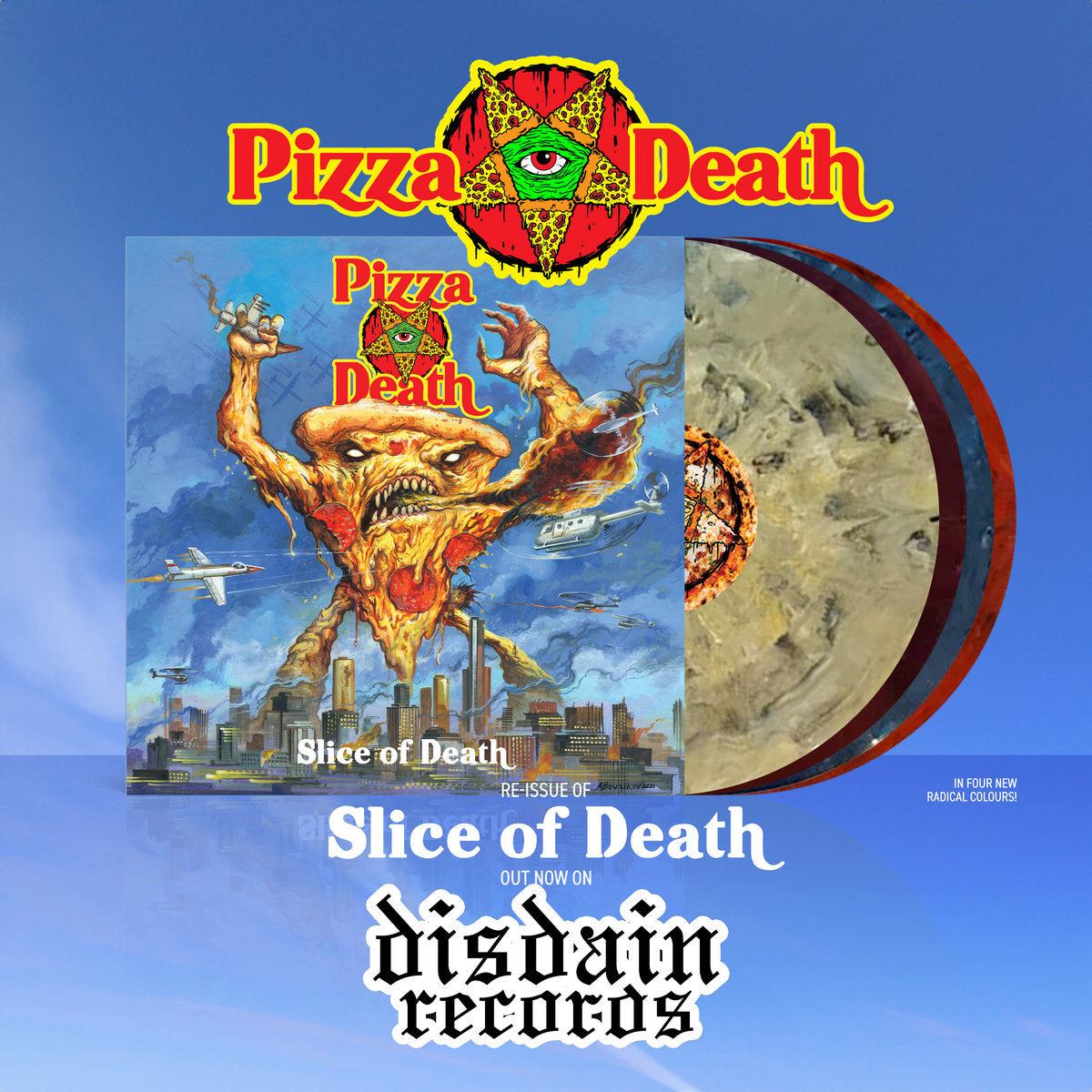 Pizza Death – Slice Of Death LP