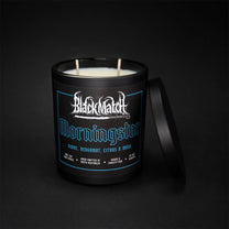 Black Match Candles, &#39;Morningstar&#39;, 300g Soy Candle