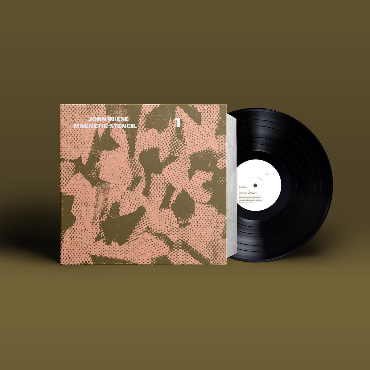 John Wiese – Magnetic Stencil 1 LP