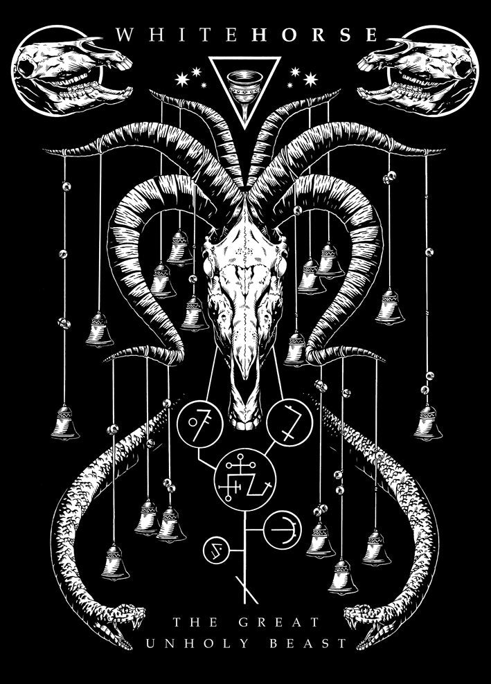 Whitehorse, &#39;Great Unholy Beast&#39; T-Shirt