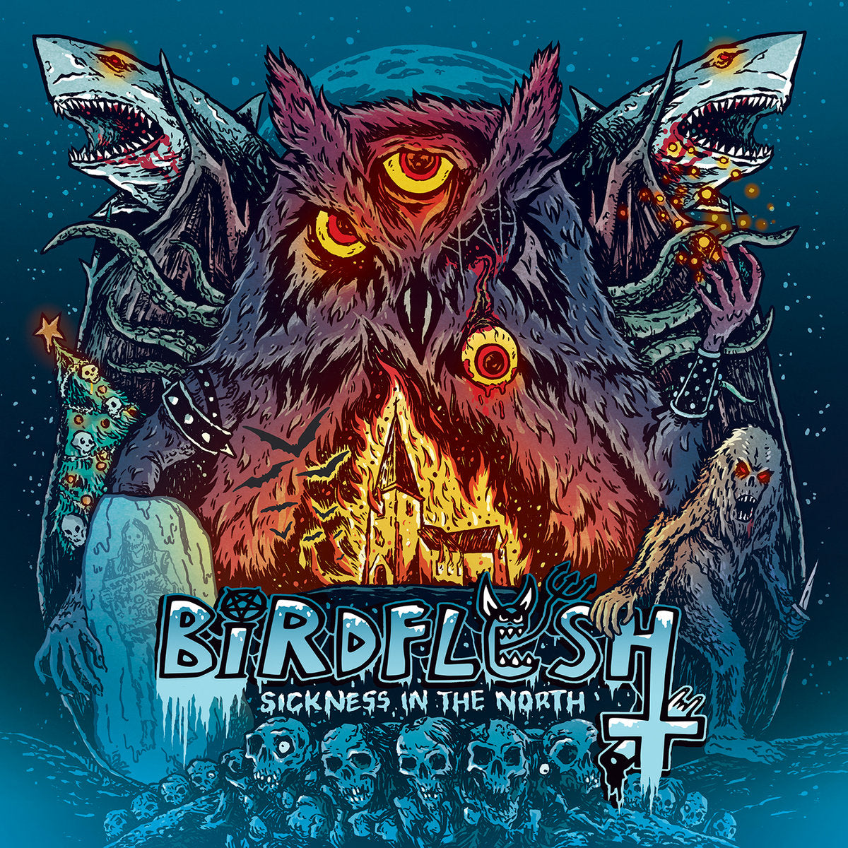 Birdflesh – Sickness In The North CD