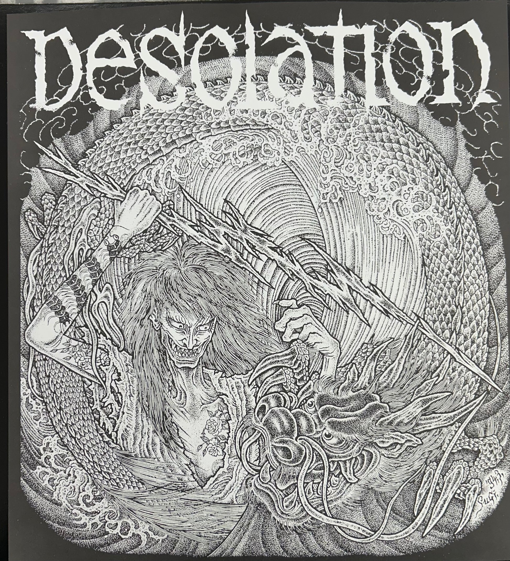 Desolation – S/T (Test Press) LP (Rare / Used, NM)